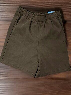 New-DSG Sport Fleece Shorts-Boys Size S-Pure Black